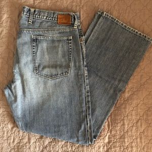 GAP Premium Low Raise Straight Blue Denim Jeans